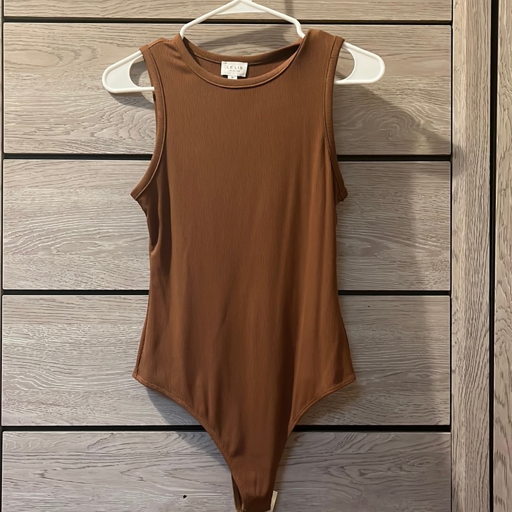 Brown bodysuit